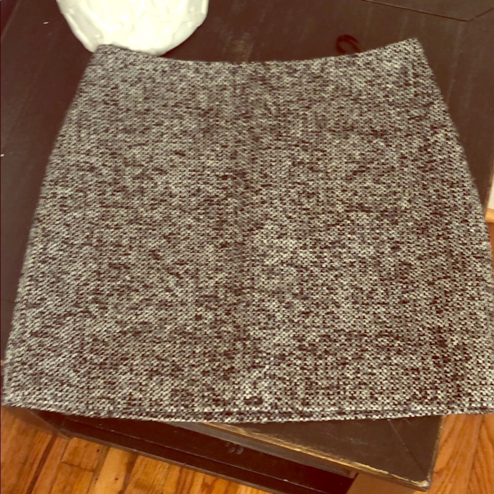 Wool Mini Skirt